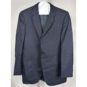 Botany' 500 Mens Navy Blue Classic Sports Business Notched Blazer Sz 39/Reg